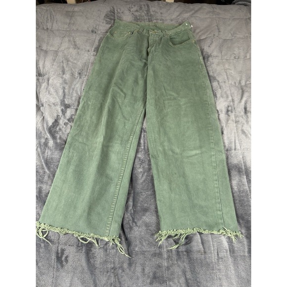GAP Denim - Vintage Gap Jeans Women's Green High Rise Classic Straight Leg Jeans Size‎ 30X34